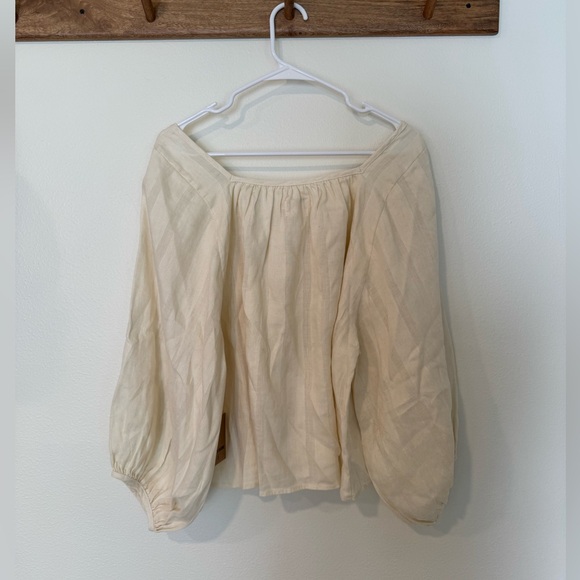 Rudy Jude Medium Linen Debbie Blouse - NWT - Picture 4 of 14